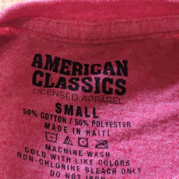 Small AC/DC High Voltage Rock & Roll Red Concert Graphic T Shirt - Picture 3 of 8